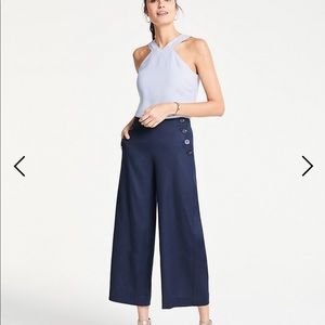 NWT Ann Taylor High Waisted Cropped Work Pants